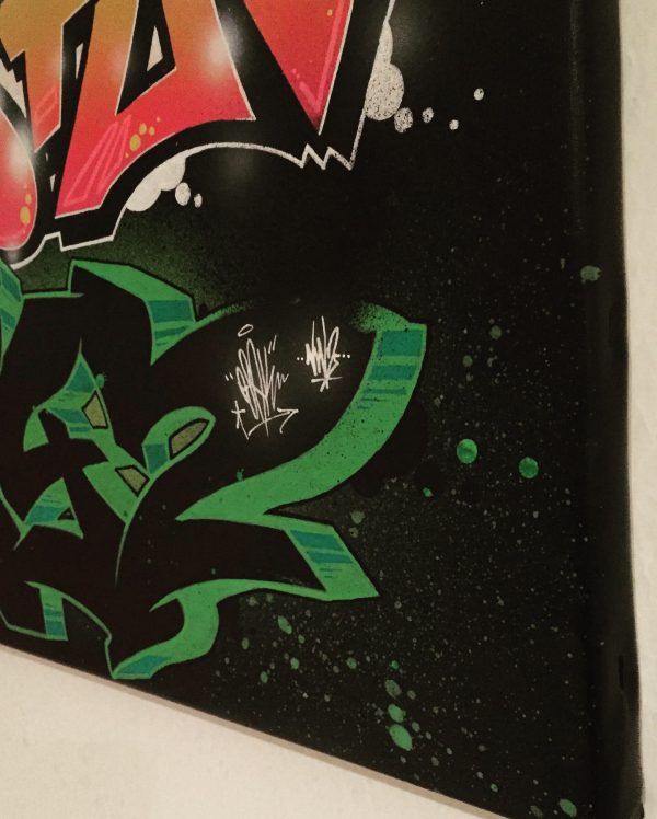 Graffiti Alphabet Canvas 2 - Stacked Styles - Image 3