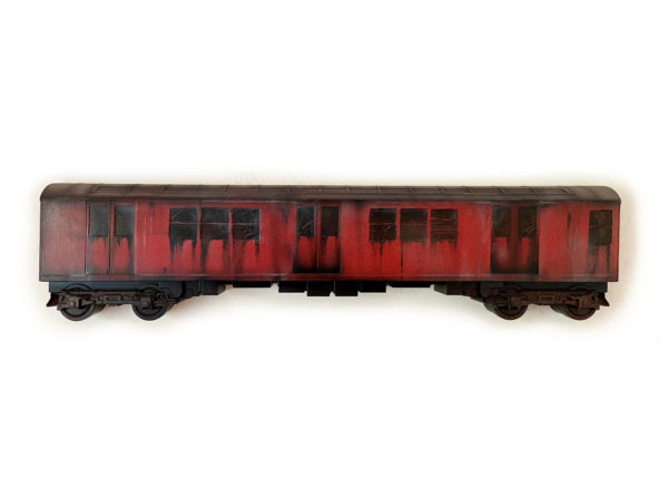 ALL CITY STYLE NYC Subway Car Red